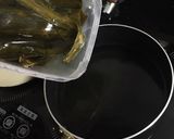 餅ともち菜しか入ってない雑煮作り方7写真