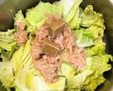 テキトー料理　白菜とツナ煮物作り方4写真
