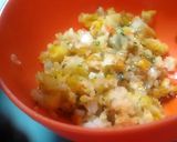 かき揚げ１枚だけで、ふんわりおにぎり作り方4写真
