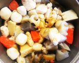 野菜パウチと大さじで簡単！筑前煮作り方6写真