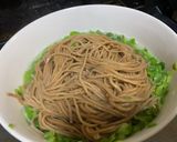 電子レンジで和風ツナパスタ作り方1写真
