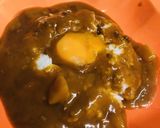 レトルト●落とし卵＆チーズのカレー作り方2写真
