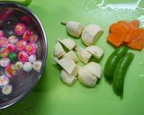 簡単お節！お雑煮☆くわい作り方1写真