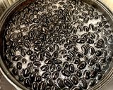 南部鉄器で黒豆作り方4写真