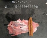 にゃーの芋がらの豚肉巻き麻辣ソース作り方2写真