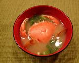 ヒラツメガニの味噌汁作り方5写真