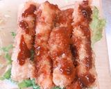 朝ごはん！海老フライのサンドイッチ作り方7写真