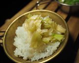 【超シンプルキャンプ飯】ネギ塩メシ作り方5写真