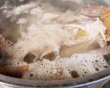 ローストチキンのがら　DE　塩鍋作り方1写真