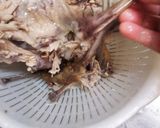 ローストチキンのがら　DE　塩鍋作り方2写真