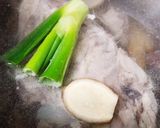 ローストチキンのがら　DE　塩鍋作り方3写真