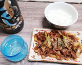 今日のおつまみ10日目。簡単！牛甘辛炒め作り方5写真