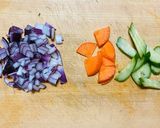 絶品★ヘルシー野菜たっぷりおからサラダ作り方1写真