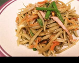 ウインナーとごぼうのきんぴら作り方7写真