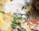 お節リメイク筑前煮田作蒲鉾卵甘酢生姜炒煮作り方18写真
