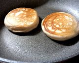 材料2つ！ふっくらプロテインパンケーキ作り方7写真