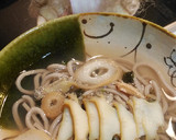 リカちゃん♡残りお節をリメイク！鮑蕎麦ꕤ作り方11写真