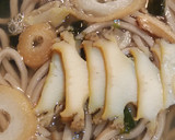 リカちゃん♡残りお節をリメイク！鮑蕎麦ꕤ作り方10写真