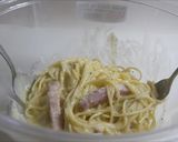 ボウルで簡単☆絶品！カルボナーラ♪作り方3写真