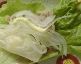 レタスでクルクルっ♪手巻き餅作り方4写真