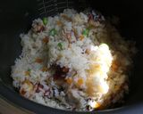 炊飯器で簡単♪たこと枝豆のピラフ作り方6写真