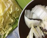 冷やし中華袋麺リメイクで胡麻味噌鍋作り方1写真