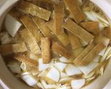 冷やし中華袋麺リメイクで胡麻味噌鍋作り方4写真
