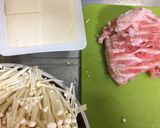 冷やし中華袋麺リメイクで胡麻味噌鍋作り方5写真