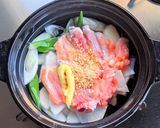 力餅入り鶏粥作り方4写真