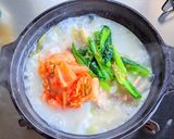 力餅入り鶏粥作り方8写真
