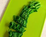 春菊の胡麻和え作り方3写真