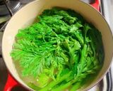 春菊の胡麻和え作り方2写真