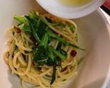 三つ葉クレソンペペロン〜柚子風味作り方6写真