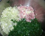 カリカリ梅ぎょうざ作り方1写真