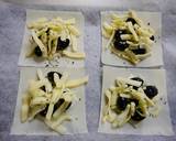 お節リメイク！黒豆焼きチーズ作り方1写真