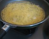 ツナとふわふわ卵のパスタ作り方1写真