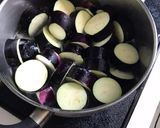 母のナスと鶏肉の煮物作り方3写真