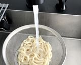 超簡単サバ缶冷やしうどん作り方2写真
