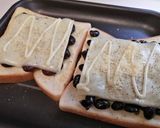 【おせちリメイク】簡単♪黒豆ピザトースト作り方3写真