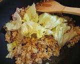 失敗しないパックご飯のレタスチャーハン作り方7写真