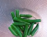 ソーセージとインゲンのカレーケチャップ作り方3写真