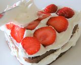 苺とチョコのケーキ’20バレンタイン作り方24写真