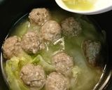 ジューC焼売タネと白菜のスープ作り方6写真