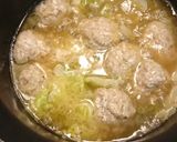 ジューC焼売タネと白菜のスープ作り方8写真