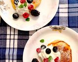 クリームチーズパンケーキ作り方14写真