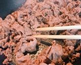 ポン酢ドレッシングで焼肉サラダ作り方3写真