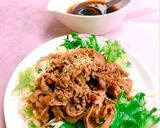 ポン酢ドレッシングで焼肉サラダ作り方6写真