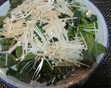 簡単【ほうれん草とえのきのとびっこ和え】作り方3写真
