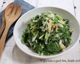 春菊と白菜とメンマのサラダ作り方5写真