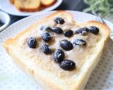 黒豆のメロンパン風トースト☆作り方3写真